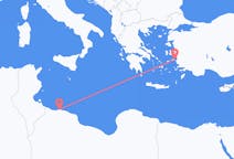 Vols de Tripoli pour Samos