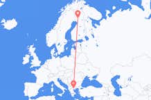 Flights from Thessaloniki to Rovaniemi