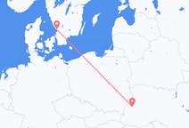 Flights from Lviv, Ukraine to Halmstad, Sweden