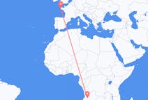 Flyreiser fra Huambo, Angola til Brest, Frankrike