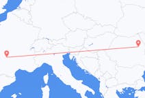 Flyg från Brive-la-gaillarde, Frankrike till Bacau, Rumänien