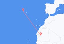Vols d’Atar, Mauritanie vers São Roque do Pico, portugal