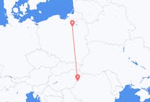 Flights from Szymany, Szczytno County, Poland to Oradea, Romania