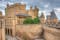 Photo of Ramparts of the Royal Palace of Olite in Spain.