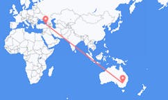เที่ยวบิน จาก กริฟฟิธ, ออสเตรเลีย ไปยัง แทรปซอน, ตุรกี