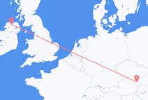 Vols de Derry, Irlande du Nord pour la Vienne, Autriche