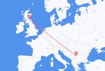 Flyrejser fra Edinburgh, Skotland til Niš, Serbien