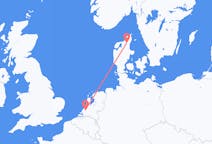 Flüge von Rotterdam, die Niederlande nach Aalborg, Dänemark