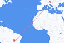 Flights from Goiânia to Trieste