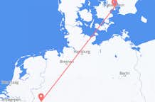 Flyreiser fra København, Danmark til Duesseldorf, Tyskland