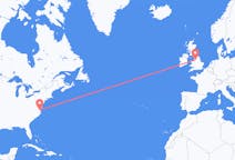 Flights from Norfolk, the United States to Manchester, England