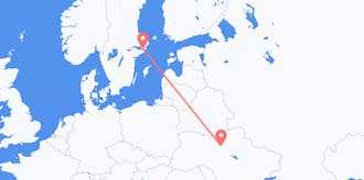 出发地 乌克兰目的地 瑞典航班