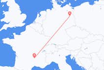 Flyg från Le Puy-en-Velay, Frankrike till Berlin, Maryland, Frankrike