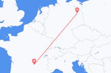 Flyreiser fra Le Puy-en-Velay, Frankrike, til Berlin, Frankrike