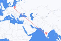 Flights from Bengaluru, India to Łódź, Poland