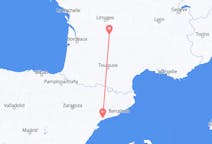 Flyg från Brive-la-gaillarde, Frankrike till Reus, Spanien