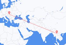 Flyg från Kengtung, Myanmar (Burma) till Budapest, Ungern