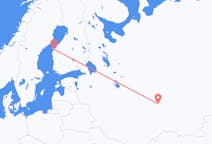 Flyg från Kazan, Ryssland till Vasa, Finland