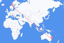 Flights from City of Newcastle, Australia to Sveg, Sweden