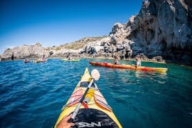 Tour de kayak en el mar de Rodas