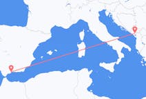 Flights from Podgorica, Montenegro to Málaga, Spain