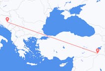 Flights from Şırnak to Sarajevo
