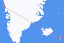 Flights from Sørvágur, Faroe Islands to Upernavik, Greenland