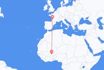 Flights from Ouagadougou, Burkina Faso to Bordeaux, France