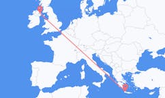 Voli da La Canea, Grecia a Belfast, Irlanda del Nord