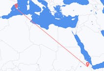 Flights from Semera, Ethiopia to Palma de Mallorca, Spain
