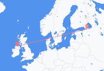 Vluchten van Sint-Petersburg, Rusland naar Derry, Noord-Ierland