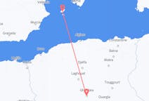 Flyg från Ghardaïa, Algeriet till Ibiza, Spanien