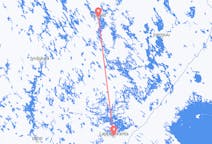 Lennot Kuopiosta, Suomi Lappeenrantaan, Suomi