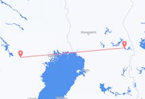 Flüge von der Stadt Kuusamo in die Stadt Arvidsjaur