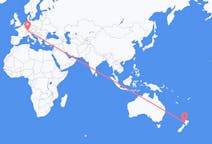 เที่ยวบินจาก นิวพลีมัธ นิวซีแลนด์ ถึงซูริก นิวซีแลนด์