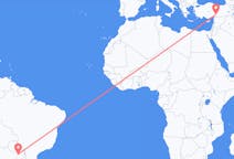 Fly fra Asunción til Kahramanmaraş