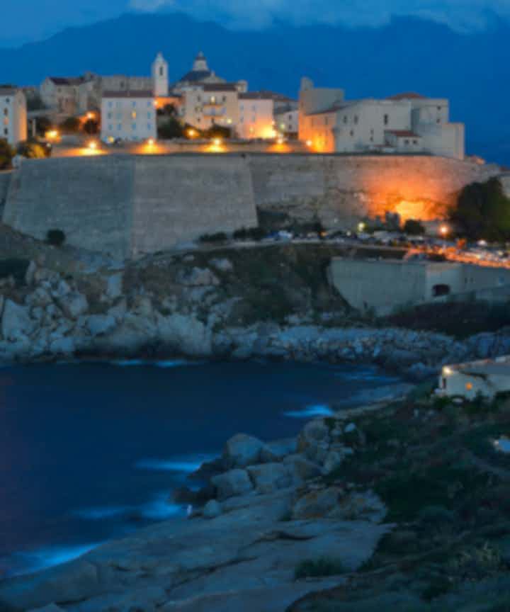 Flights from Montreal, Canada to Calvi, Haute-Corse, France