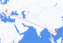 越南出发地 歸仁市飞往越南目的地 贝尔格莱德的航班