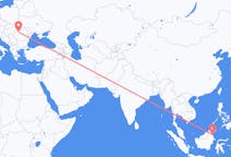Flüge von Tarakan, Nord-Kalimantan, Indonesien nach Klausenburg, Rumänien