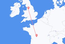 Flyg från Limoges, Frankrike till Manchester, England