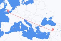 Flights from Alderney, Guernsey to Şanlıurfa, Turkey