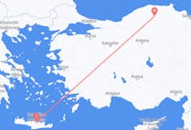 Flights from Kastamonu, Turkey to Heraklion, Greece