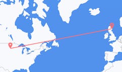 Flyg från Aberdeen, USA till Aberdeen, Skottland