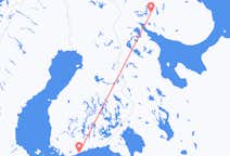 Flüge von der Stadt Kirovsk in die Stadt Helsinki