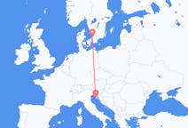 Flights from Pula, Croatia to Ängelholm, Sweden