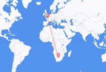 Flüge von Dingleton, Südafrika nach Tours, Frankreich