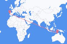 Flyrejser fra Darwin til Porto