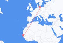 Flyreiser fra Ziguinchor, Senegal til Berlin, Tyskland