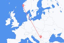 Flights from Kraljevo, Serbia to Bergen, Norway