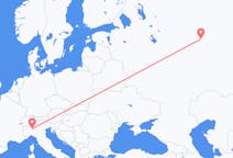 ตั๋วเครื่องบินจากเมืองKirovไปยังเมืองมิลาน